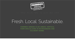 Desktop Screenshot of farmboxgreens.com