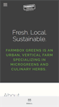 Mobile Screenshot of farmboxgreens.com